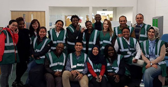 Volunteering at Oxfam